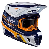 HELMET MOTO 8.5 V26 ORANGE SMALL (55-56CM)